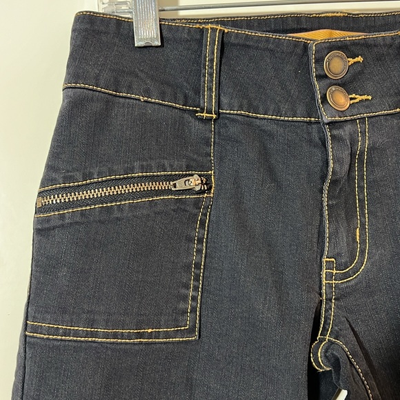 Twill Twenty Two Black Low Rise Jeans - Picture 6 of 15